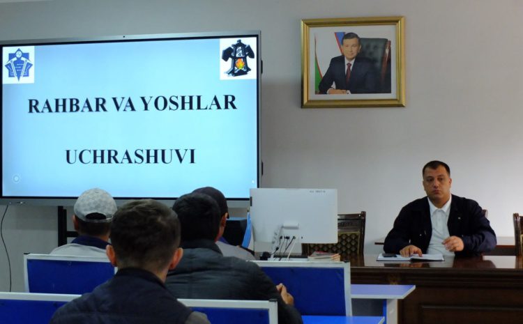  “Rahbar va yoshlar” uchrashuvi o`tkazildi